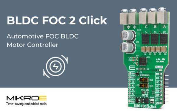 MIKROE BLDC Click board